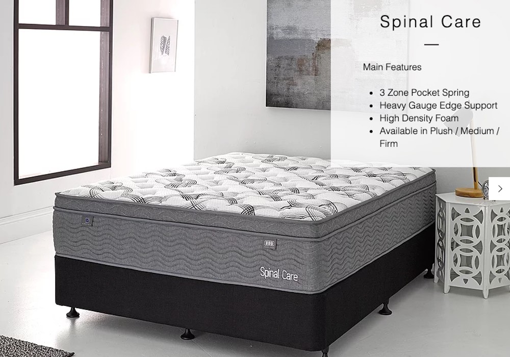 spinal care firm mattress