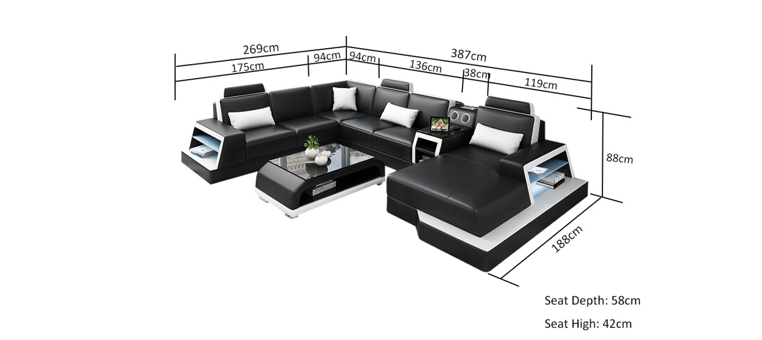 Savino Dimensions