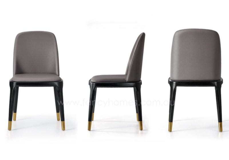 Fancy Homes Frank-B armless dining chairs details