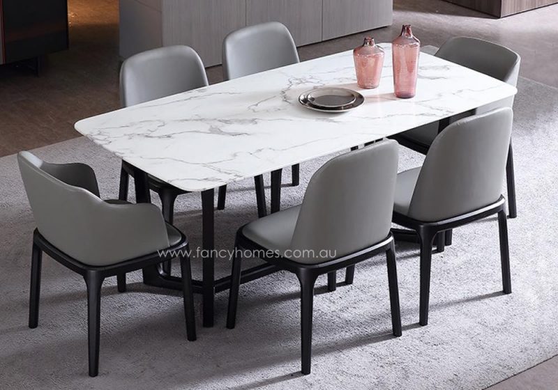 Fancy Homes Jacob Marble Top Dining Table Top
