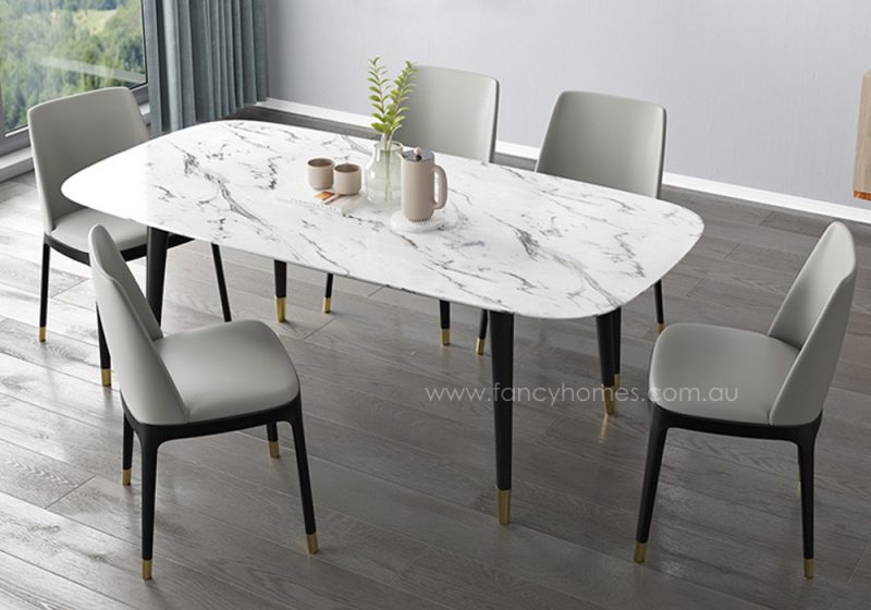 Fancy Homes Lexi marble dining table top