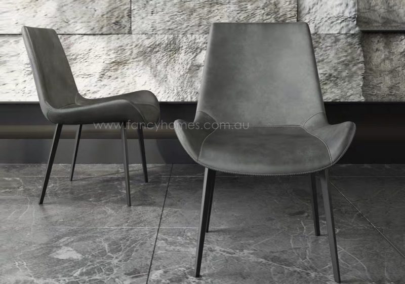 Fancy Homes Ryder dining chair in grey