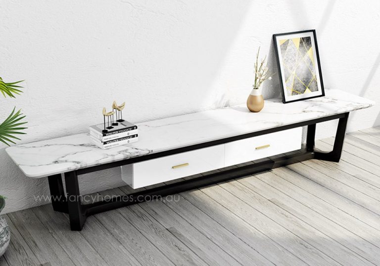 marble top tv unit