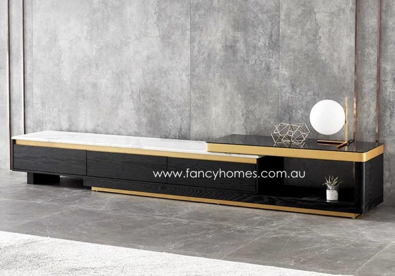 marble top tv unit