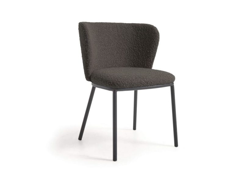 CISELIA DINING CHAIR-BLACK