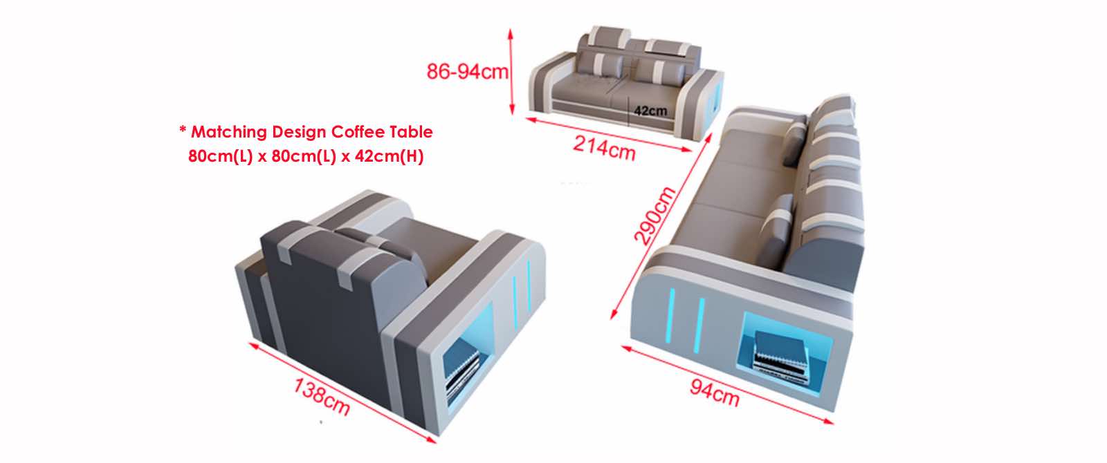 Savino Dimensions