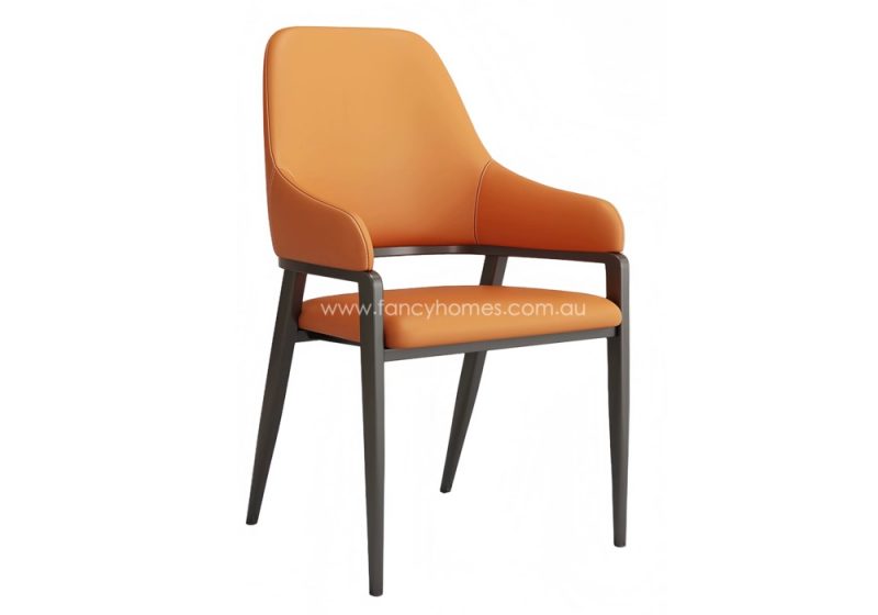 Fancy Homes Harvey Dining Chair Orange