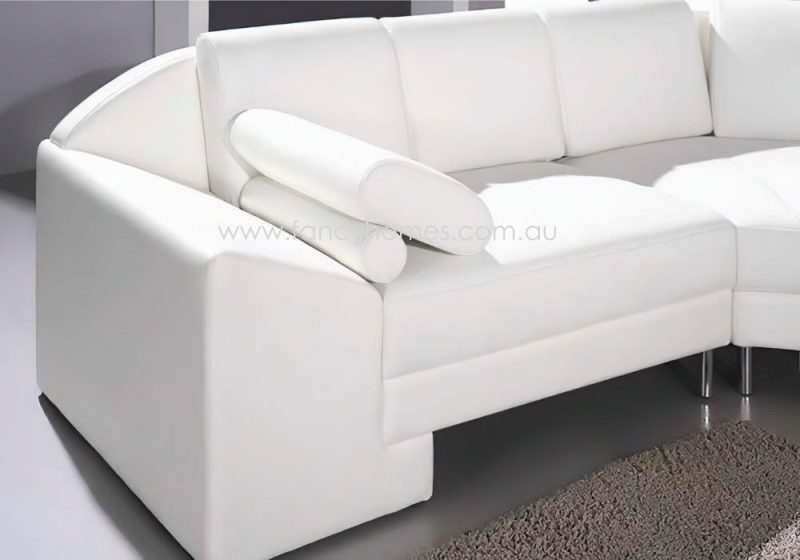 Fancy Homes Madison Modular Leather Sofa Armrests