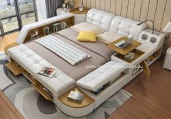 Fancy Homes Celina Multifunctional Leather Bed Frame