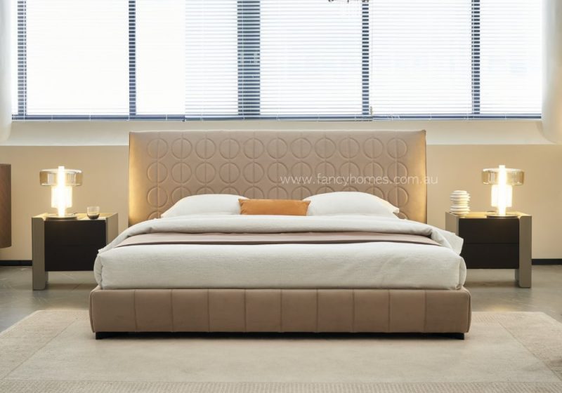 Fancy Homes Beatrice Contemporary Fabric Bed Frame Fabric Beds Online Cushioning Bed Head