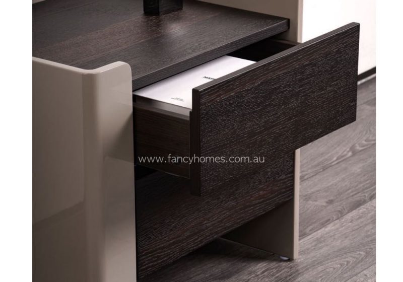 Fancy Homes WXG-032 Contemporary Bedside Table