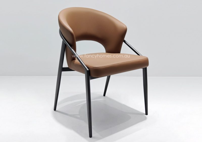 Fancy Homes Harlow Dining Chair Tan