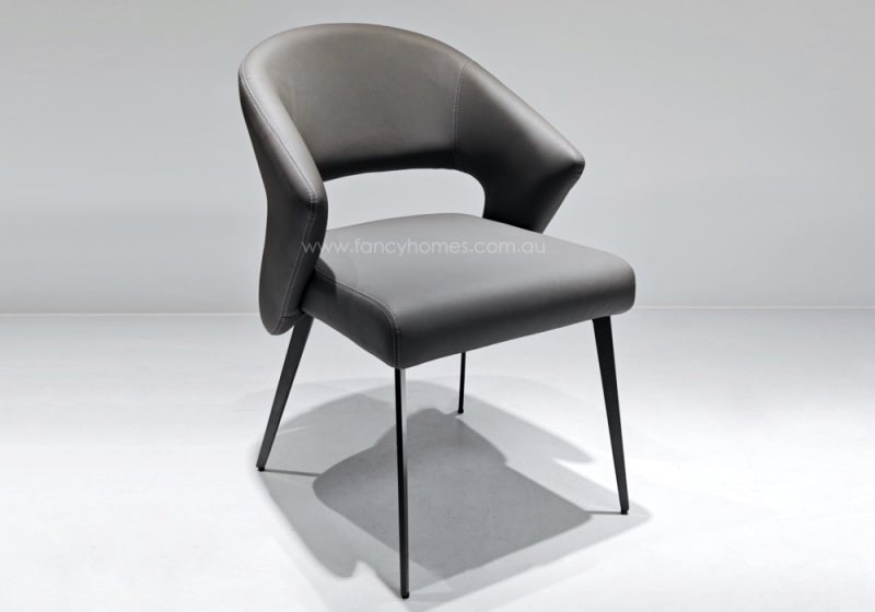 Fancy Home Rowan Dining Chair Dark Grey
