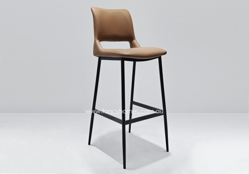 Fancy Homes Petra Customisable Bar Stool Counter Stool Tan with Colour Options