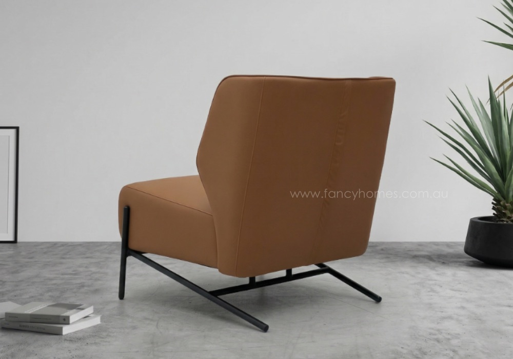 ARLO ACCENT CHAIR BACK Arlo leather Accent Chair