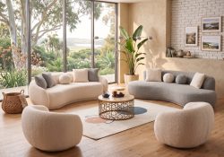 CloudNest fabric sofa