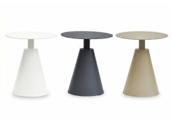 N9072 Cone Aluminum Outdoor Side Table